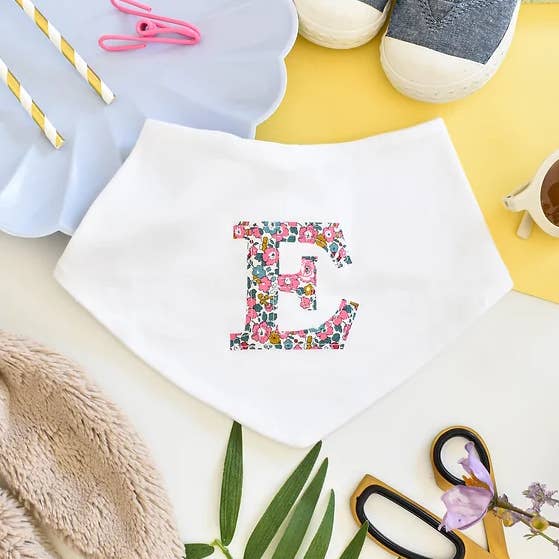 Liberty of London Personalizada Bandana Baby Drible Babete por atacado de My Little Shop UK