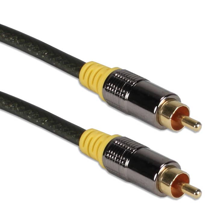 Cavo coassiale video composito RCA o digitale/SPDIF da 50 piedi per la vendita all'ingrosso da parte di QVS Inc