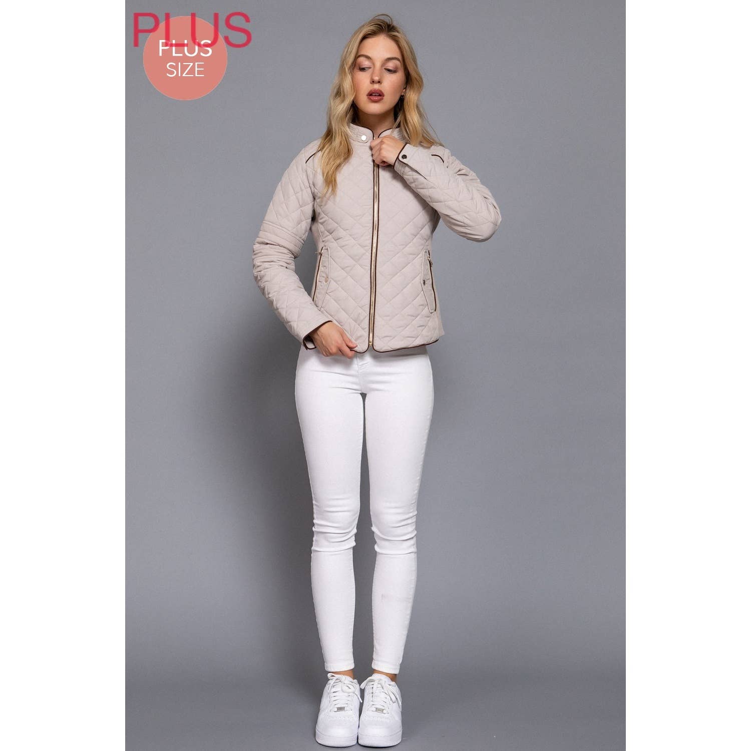 Paperdoll – Blusão - Mulher por atacado – CASACO ACOLCHOADO ACOLCHOADO EM CAMURÇA10