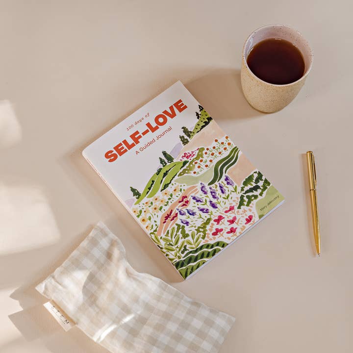 Blue Star Press - Wholesale Journal/Diary - 100 Days of Self-Love: Guided Self Care Journal1