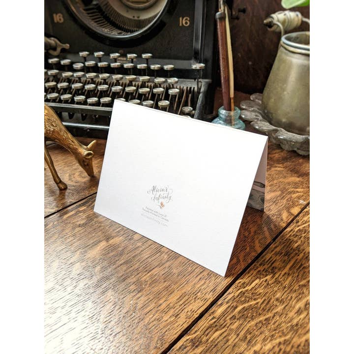 ALICIA'S INFINITY - Wholesale Everyday Greeting Card - Small Town Vintage Ice Cream Truck Notecard2