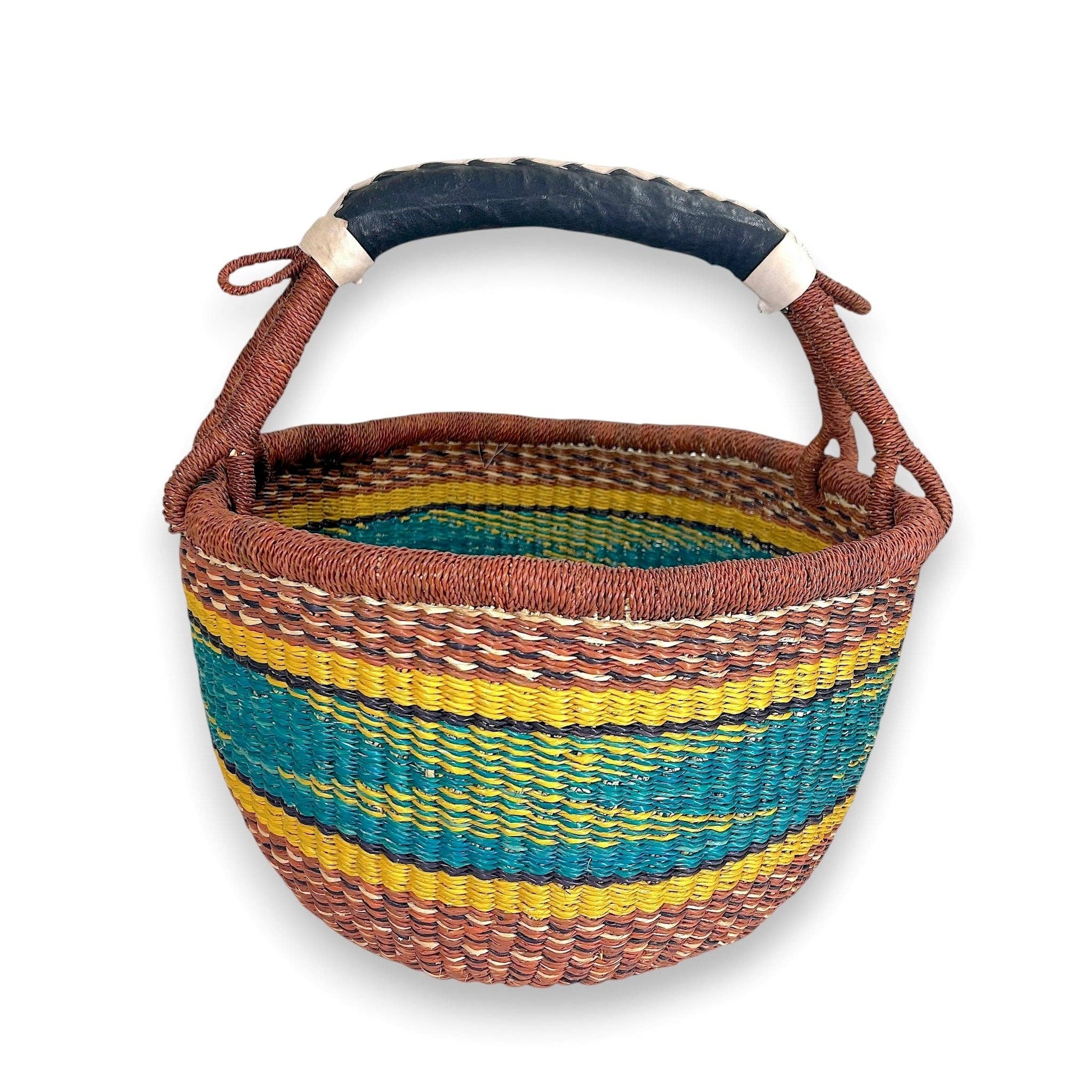 Ti-a Woven Goods - Wholesale Basket - Round Storage Basket22