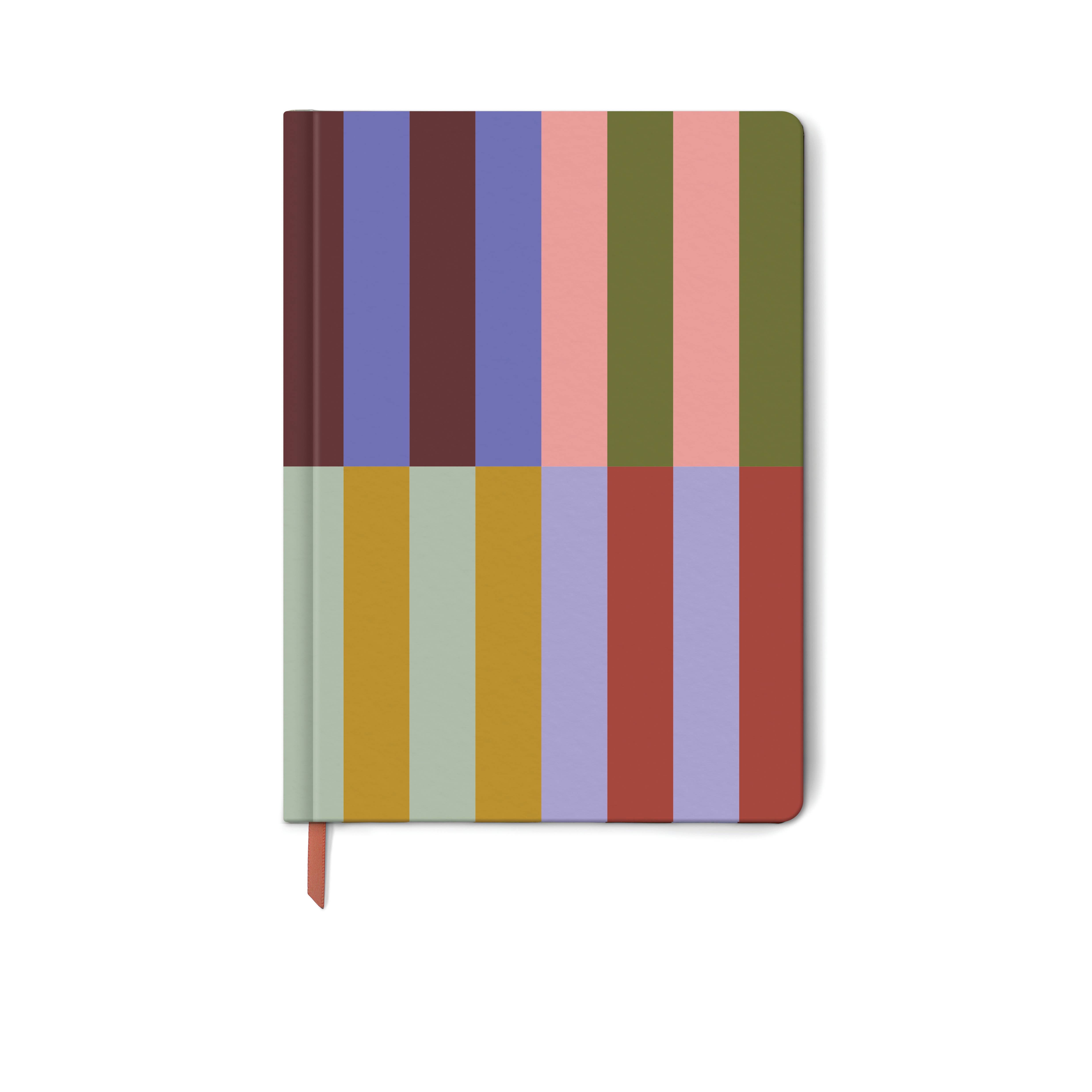DesignWorks Ink - Wholesale Journal/Diary - Jumbo Soft Touch Journal - Bold Stripe0