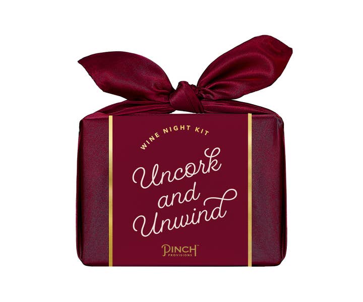Pinch Provisions - Wholesale Wine Tool Set - Wine Night Kit | Oxblood