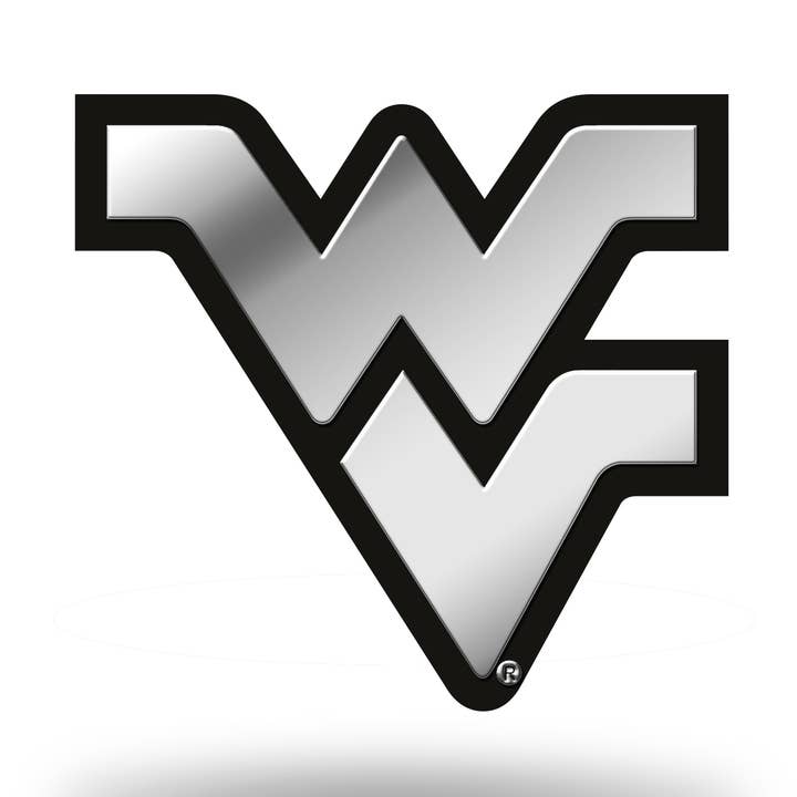 Rico Industries - Wholesale Car Decorative Charm - Unisex - West Virginia Chrome Auto Emblem0