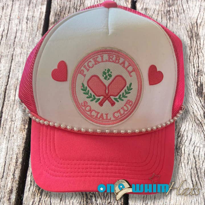 Pickleball Social Club per la vendita all'ingrosso da parte di On a Whim Hats