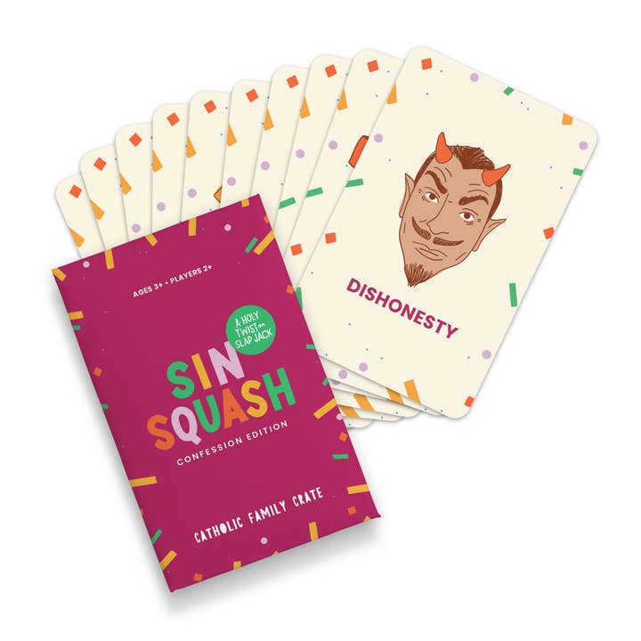 Sin Squash: Edición de confesión para venta al por mayor de Catholic Family Crate®