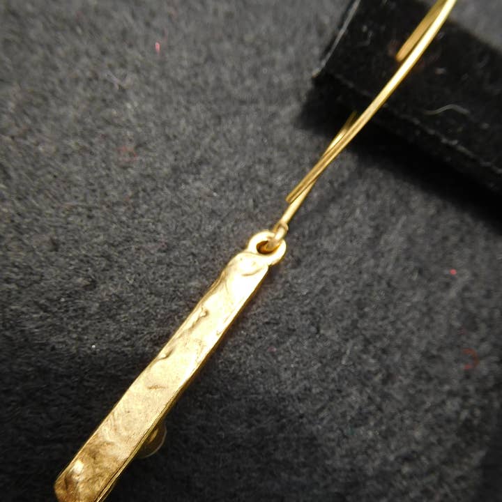 Art & Soul 30a - Wholesale Dangle Earrings - Tiny Vacation Gold Dangle Earrings Customizable Souvenir3