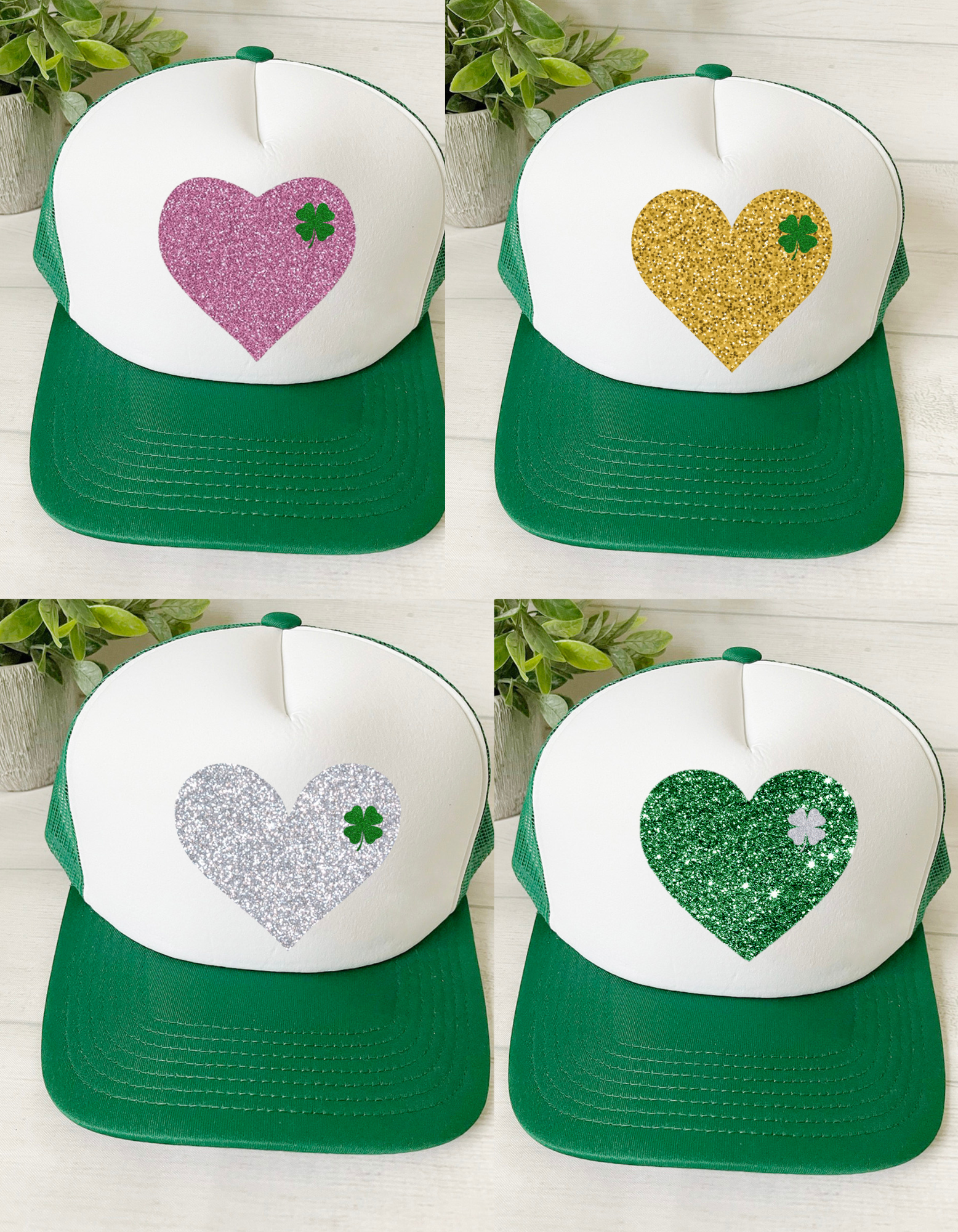 One Nine – wholesale Trucker hat – Women’s – St. Patricks Day traker Hat/  Slainte4