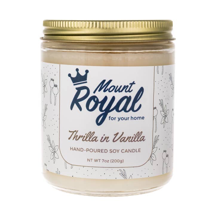 Thrilla i vaniljelys for engroshandel hos Mount Royal Soaps