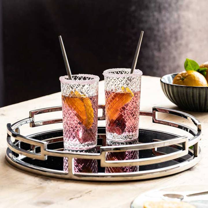 Obsidian rund bricka M för wholesale av Edge Company