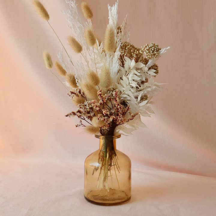 Rococo Floral Co - Wholesale Dried/Pressed Flowers - Preserved Bud Vase | Neutrals 0