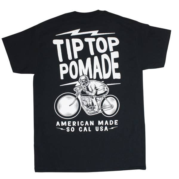 Board Track - black tee for wholesale by Tip Top Industries