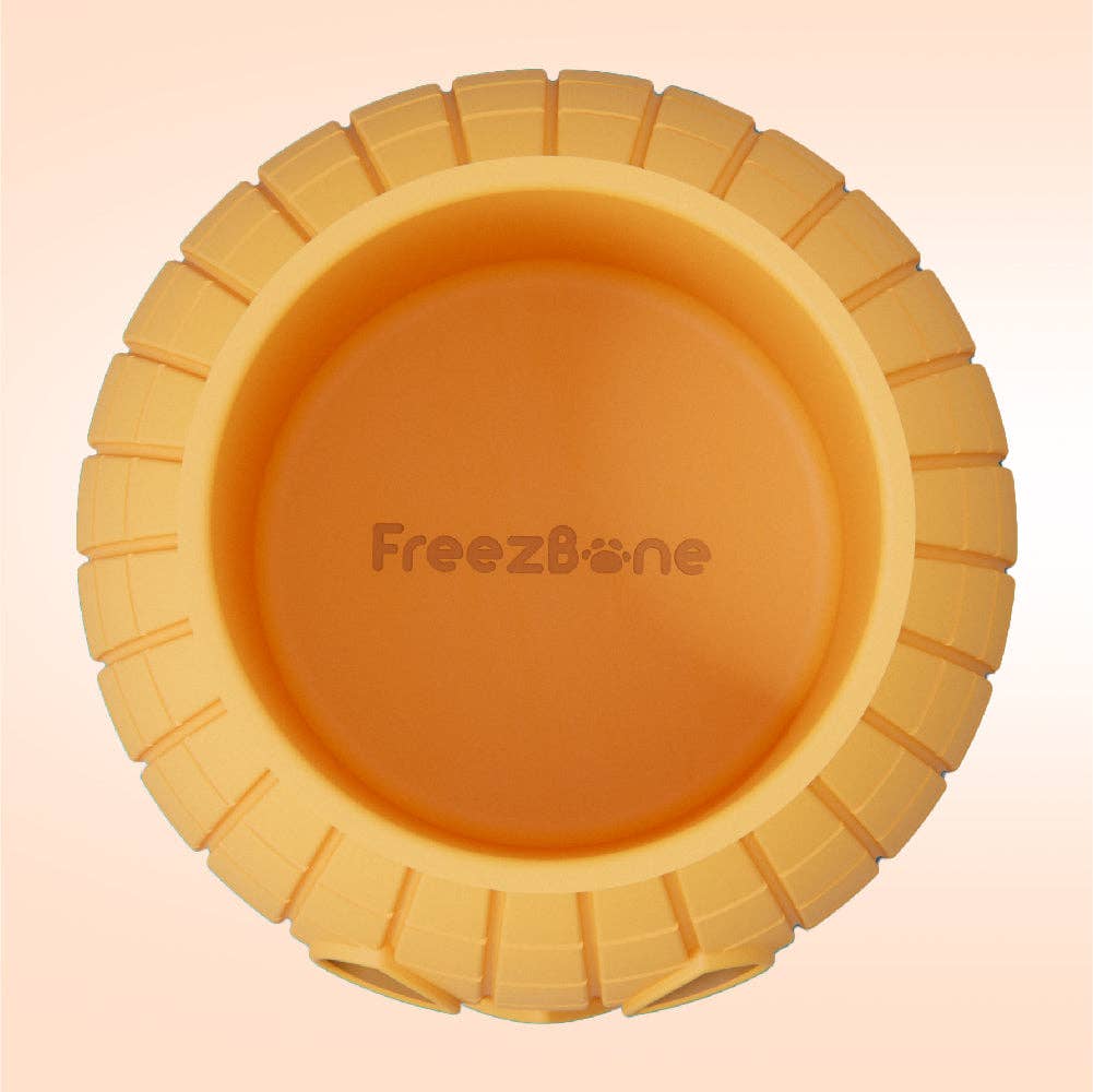 Freezbone - Wholesale Pet Chew Toy - Dog - FreezPumpkin - M1