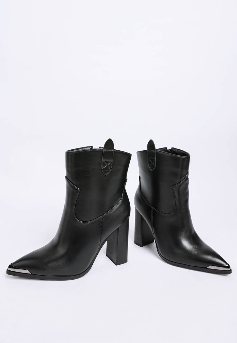 Rag Company - Wholesale Booties - Women's - Hatter Pointed Toe Faux Leather Boots13
