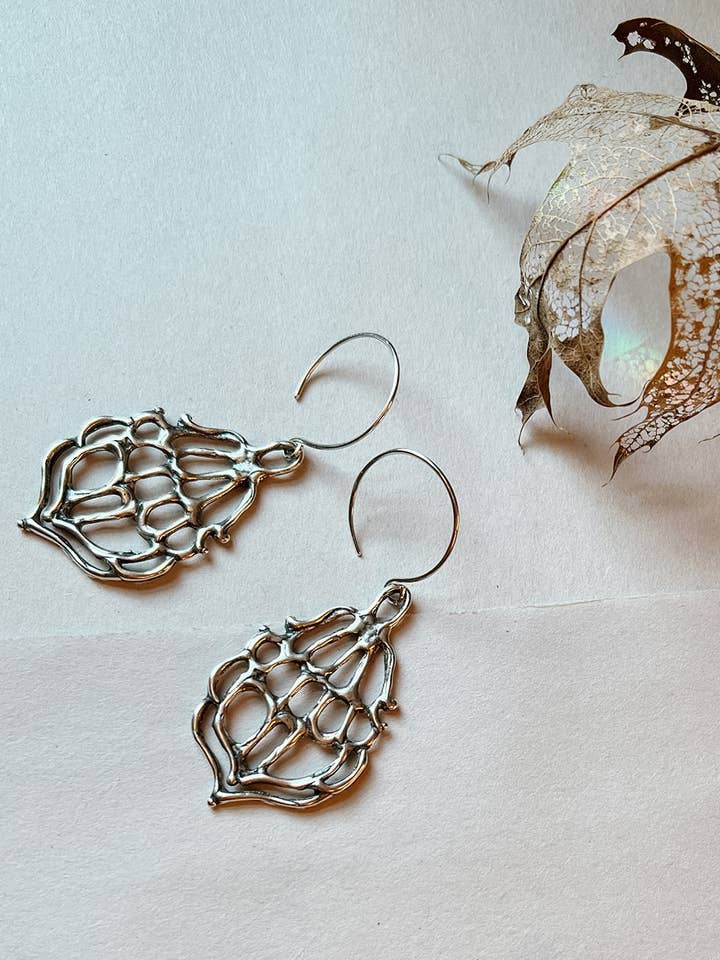 Hive Dangle Earrings for wholesale by Crystal Hartman Art Jewelry