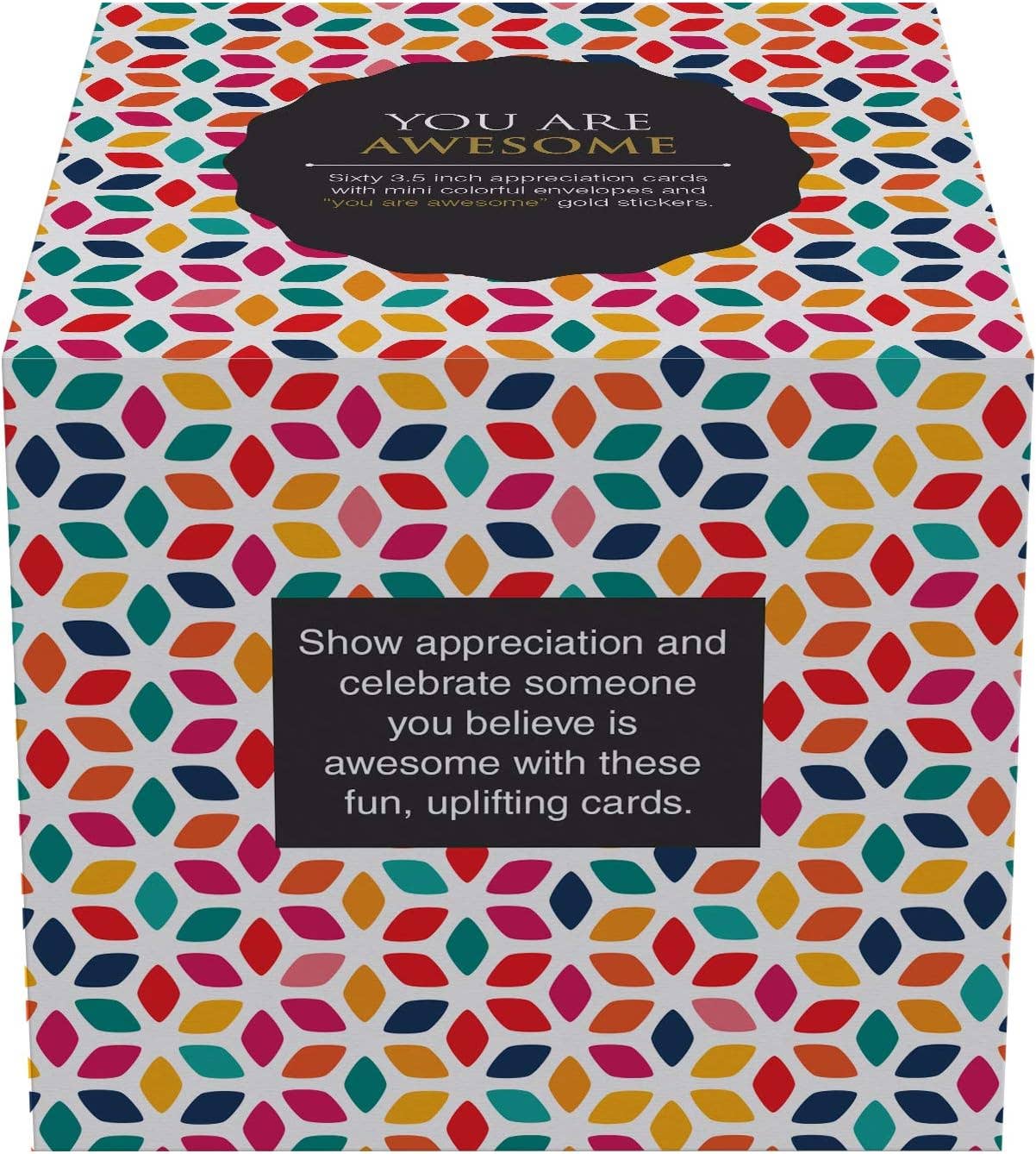 Dessie - Venta al por mayor Tarjetas con mensajes de ánimo - Dessie® 60 Tarjetas de Bolsillo Inspiradoras con Mensaje Eres Asombroso, 3.5” x 3.5”6