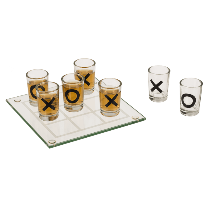Out of the blue KG - Wholesale Board Game - Glass drinking game, Tic Tac Toe with 9 glasses,2