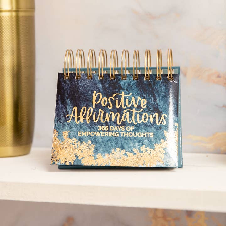 bloom daily planners - Wholesale Calendar - Inspirational Perpetual Desk Easels, Positive Affirmations
