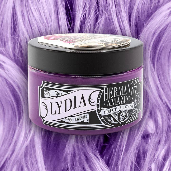 Herman's Amazing - Wholesale Hair dye - Lydia Lavender Vegan Semi-Permanent Hair Color3