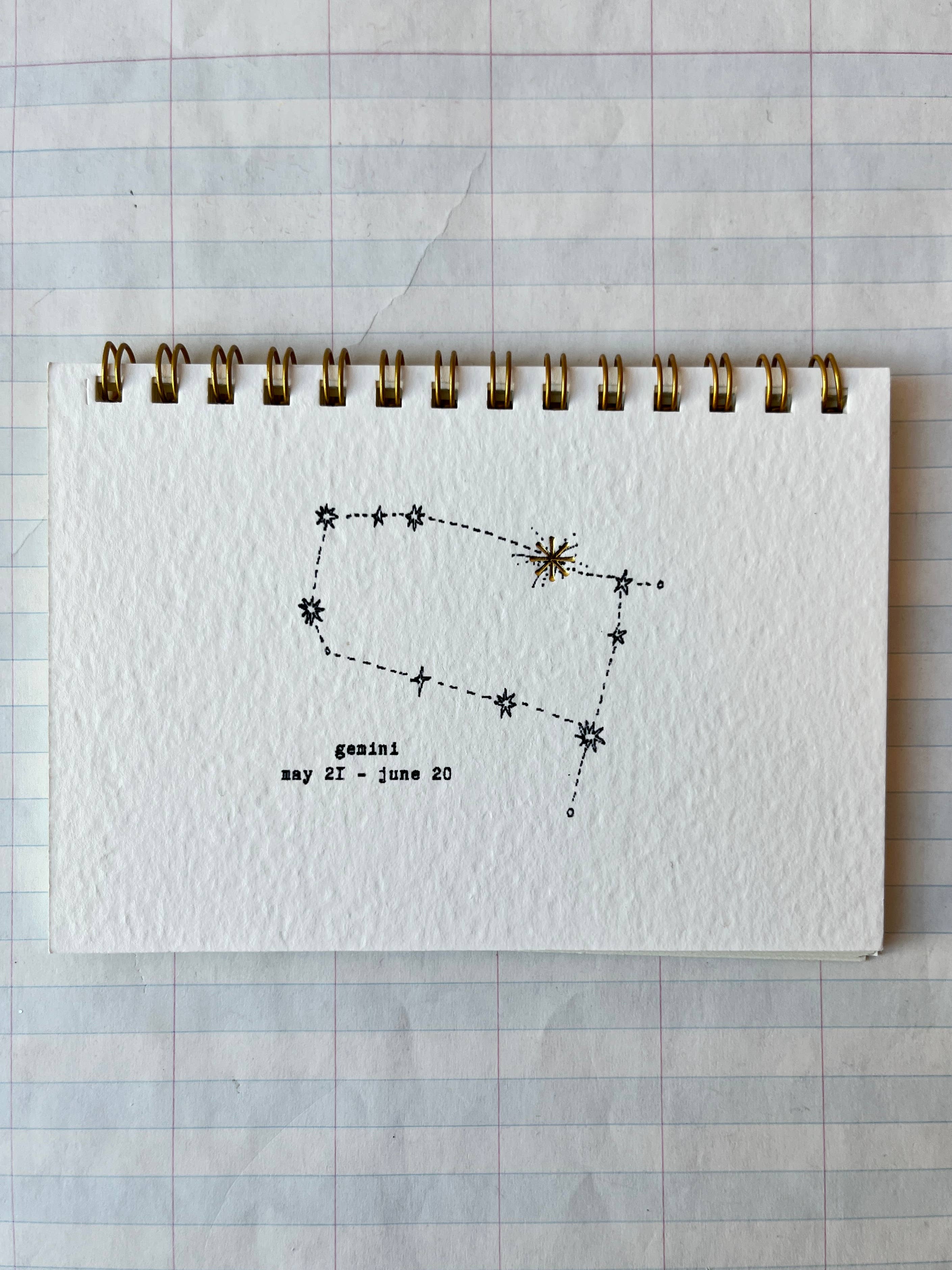 Parcel - Wholesale Notebook - Zodiac Constellations Notebooks1