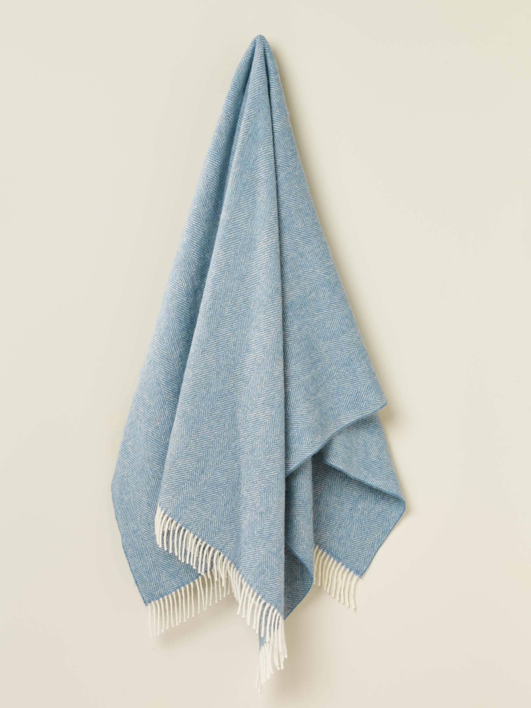 Bronte by Moon – Engroshandel Tæppe – Sildebensmønstret Britisk Uldtæppe5