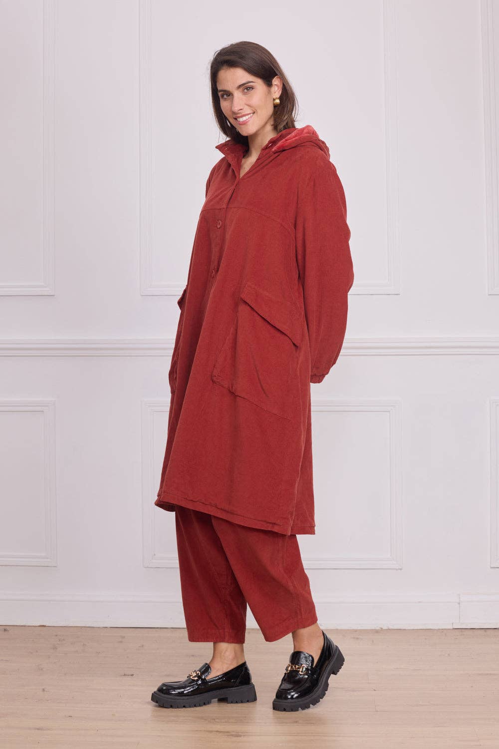 BELLA BLUE - Wholesale Coat - Women's - A95-V100 - Manteau1