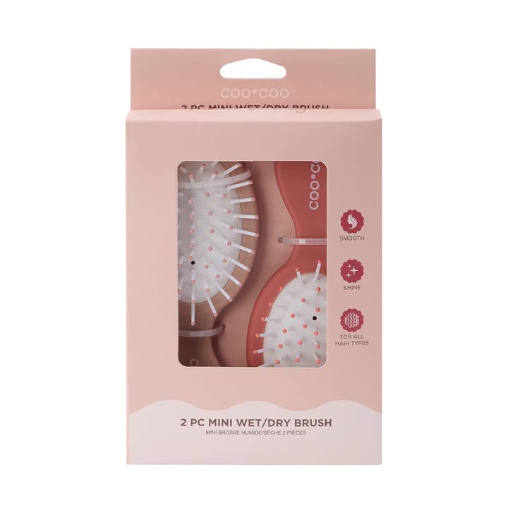 2 PC Mini Hair Brush - Terra Cotta and other Purchase Wholesale terra mineralwasser. Free Returns & Net 60 Terms on Faire trending on Faire.