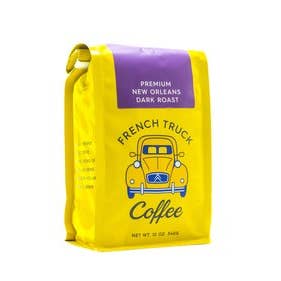 Premium New Orleans Dark Roast Coffee (12oz) for wholesale by French Truck Coffee