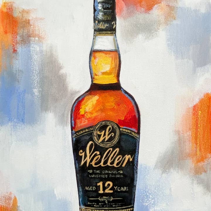 Kayla Weber Art - Wholesale Art Print - "Weller Black Label" Print