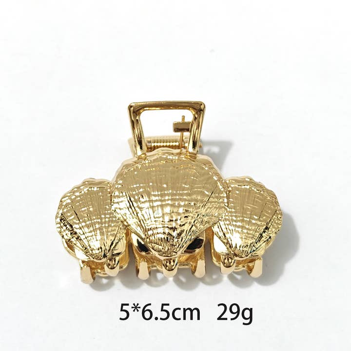 Dipped Shop - Wholesale Hair Clip - Women's - Versatile Conch Shell Hair Claw Clip DP25D895