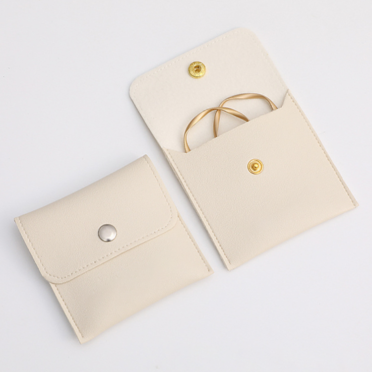 Logo Pouch - Wholesale Jewelry Box/Organizer - Vegan Leather Jewellery Bag - Retail Packs4