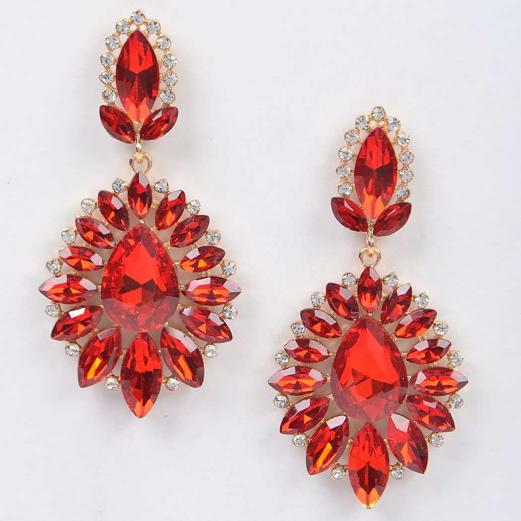 3AM BY H&D ACCESSORIES – wholesale Dangle earrings – Rhinestone Dangle Earring4