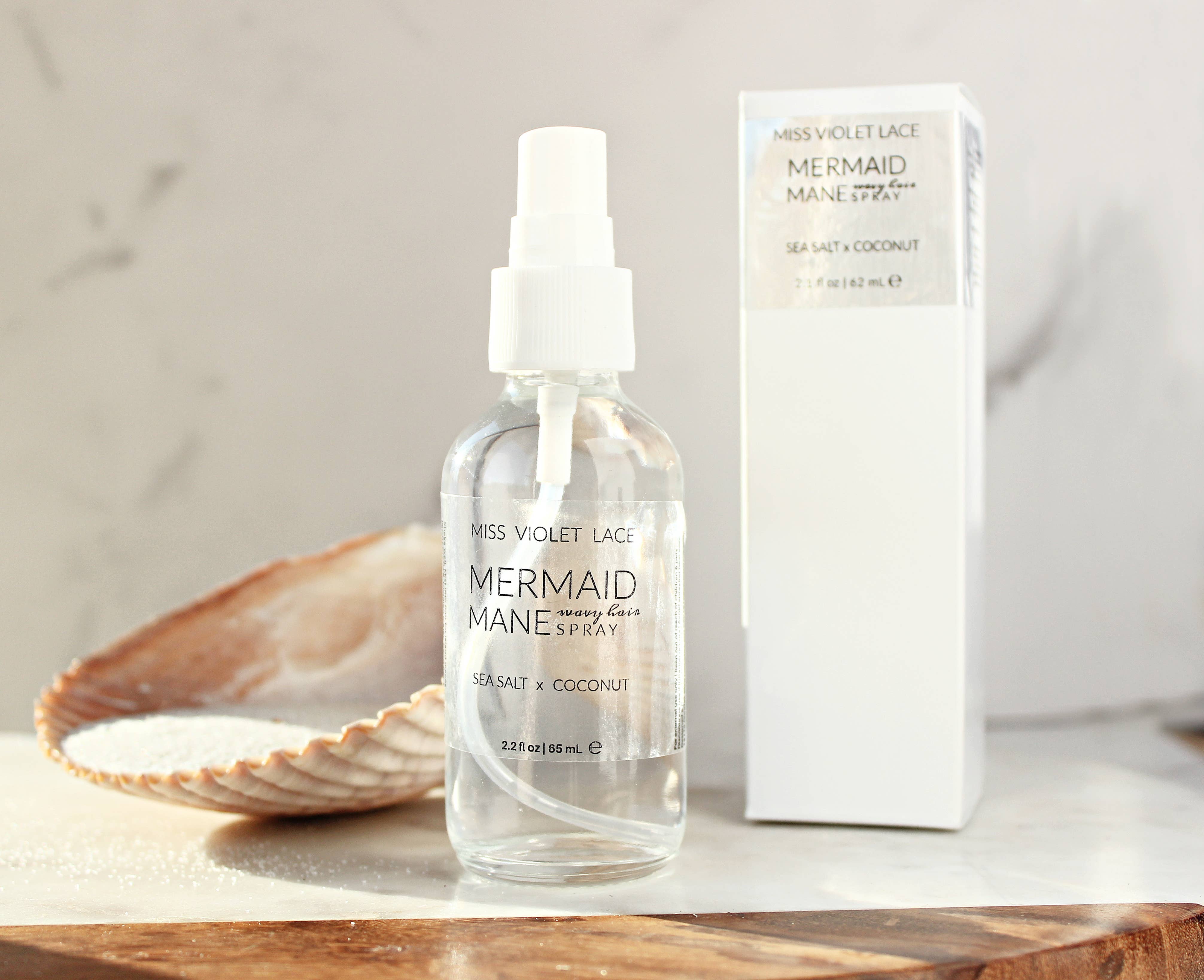 Miss Violet Lace LLC - Wholesale Hair Spray - Wavy Hair Sea Salt Spray · Styling Mist // Mermaid Mane2