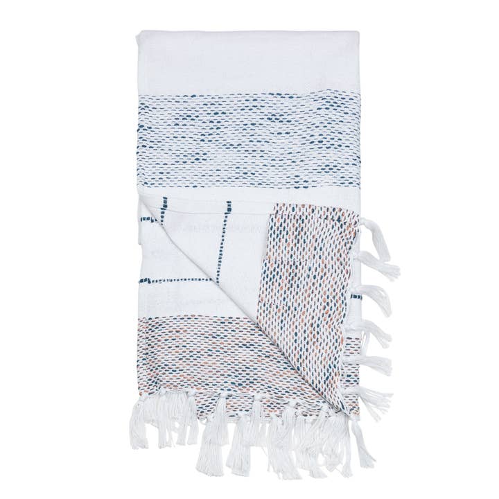 Elsie & Zoey - Wholesale Decoratiedeken - Tylanne 50x70" gerecyclede geweven plaid voor binnen en buiten3