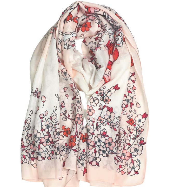PRINTED VISCOSE SCARF FOR WOMEN for wholesale by scaarf.com