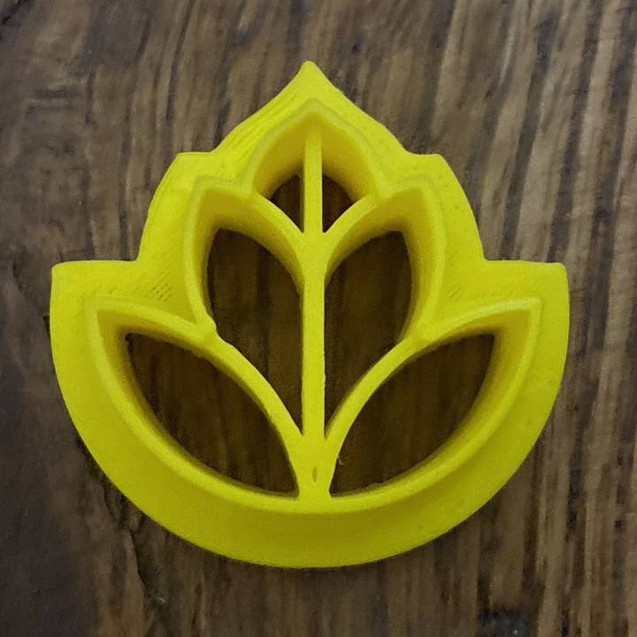 Detaljeret Floral Clay Cutter for engroshandel hos CookieCutterSupply