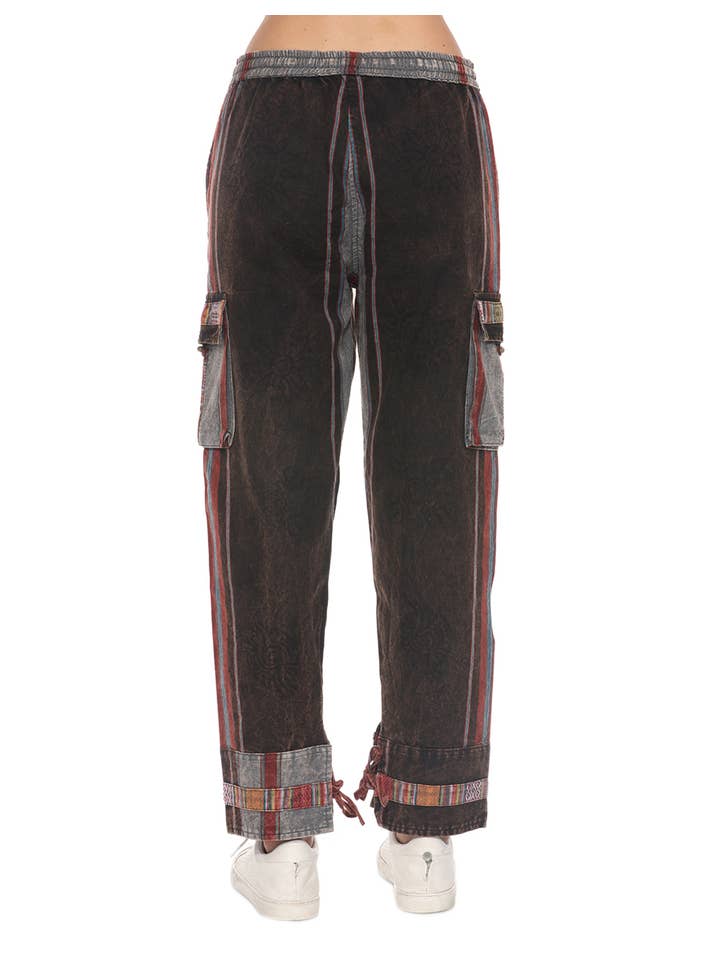 The Collection Royal / Royal Handicrafts - Wholesale Pants - Women's - Cotton Washed Boho Hippie Genie Pants3