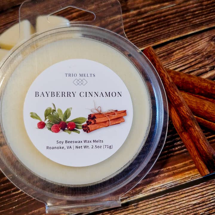 Trio Melts - Wholesale Wax Melt - Bayberry Cinnamon Wax Melt, Fall Scent