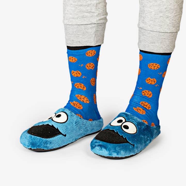 Marpen Slippers - Wholesale Slippers - Unisex - Blue Monster Slippers