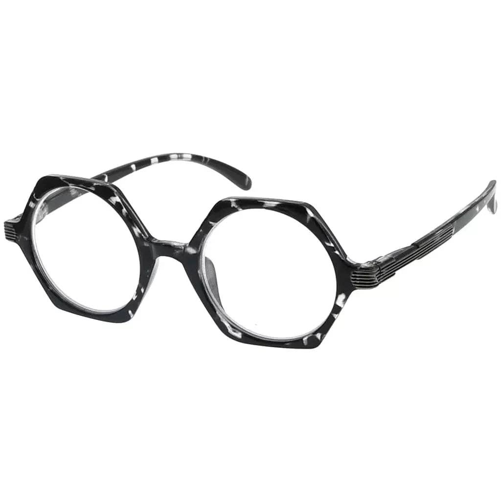 SPARE-SPECS, LLC - Wholesale Eyeglasses - Women's - Small Vintage Polygon Reading Glasses Classic Geometric Readers R20094