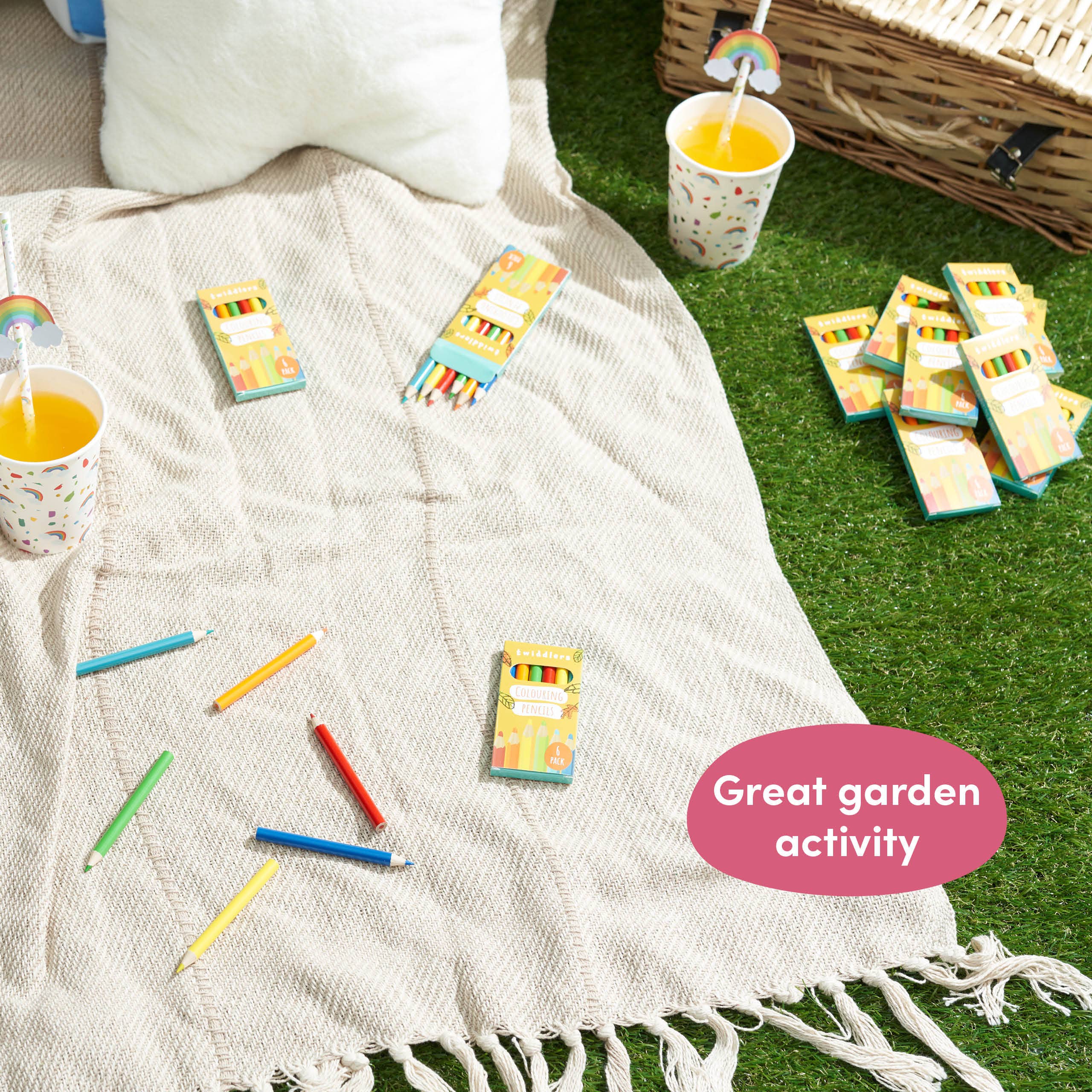 The Twiddlers - Wholesale Colored Pencil - 180 Colouring Pencils (30 Packs of 6)9