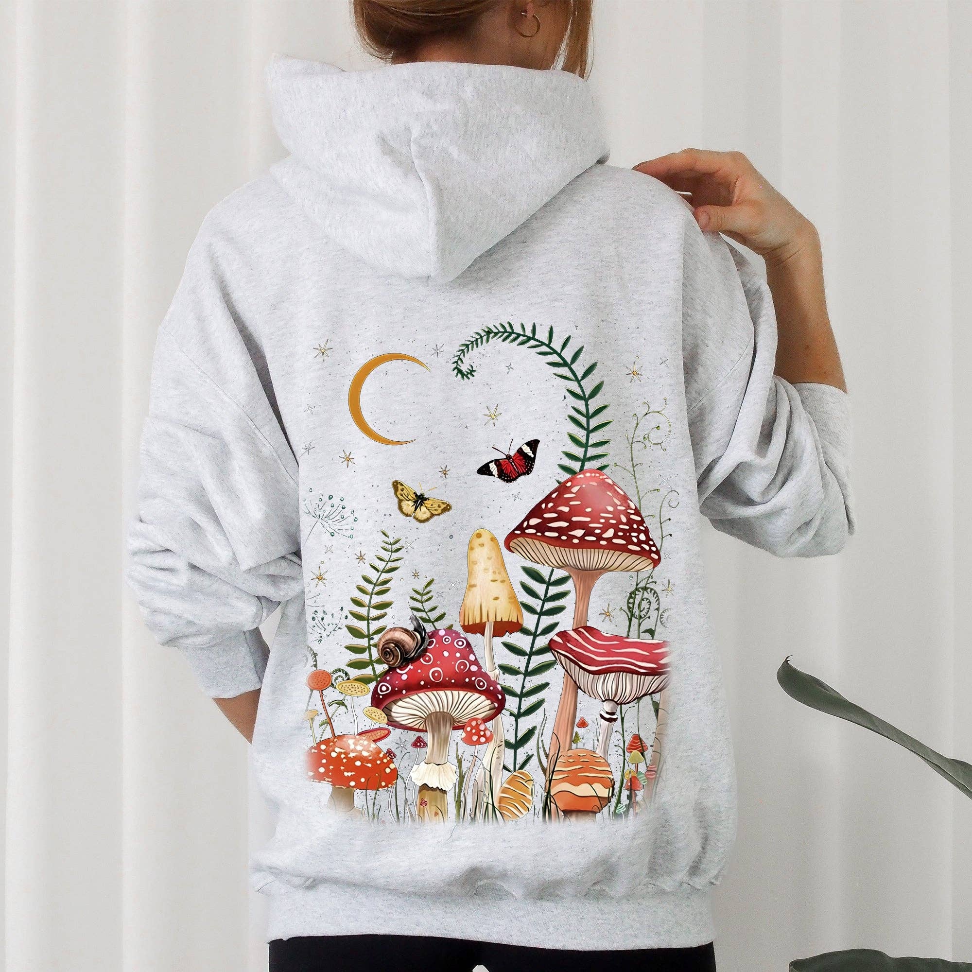 Refinery Number One LLC - Wholesale Hoodie - Women's - Mystical Mushroom Forest Hoodie0