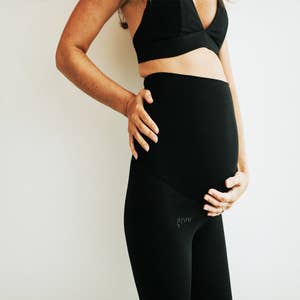 Buy Wholesale Nylon Super Soft Seamless Maternity Yoga Pants