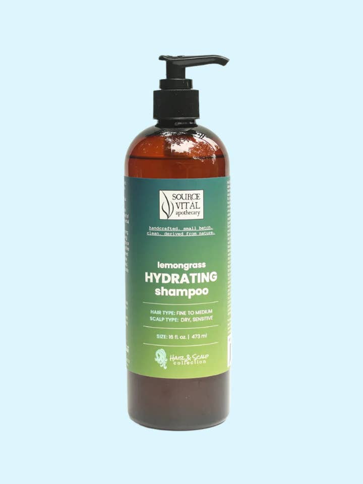 Lemongrass Hydrating Shampoo for wholesale by Source Vital Apothecary