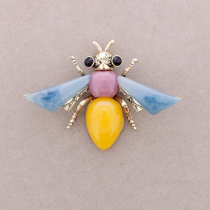 Insect Brooch Resin Crystals for wholesale by Sonata