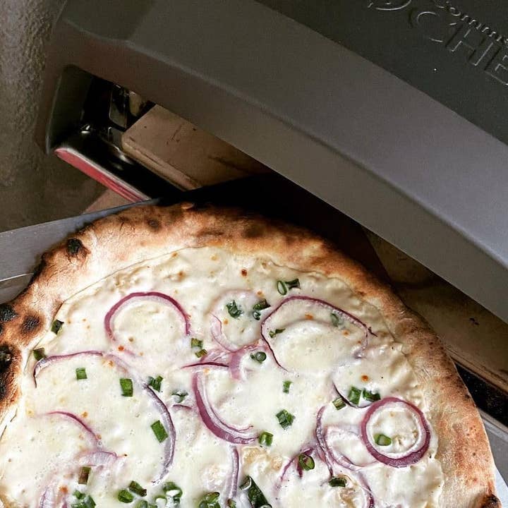 Primo Brands Group - Wholesale Outdoor Grill Tools - Commercial Chef Pizza Oven Outdoor - Gas Pizza Oven Propane - Portable Pizza Ovens for Outside - Stone Brick Pizza Maker Oven Grill with Dual L-Shaped Burner5