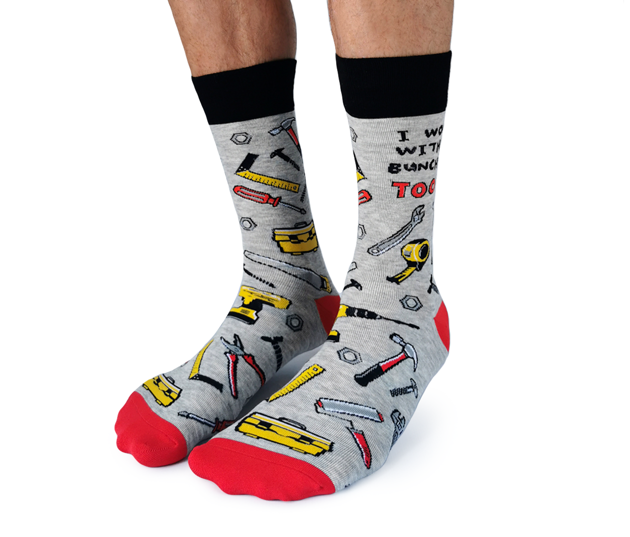 Uptown Sox - Wholesale Socks - Men's - Tool Time Socks- M/L (Men)1