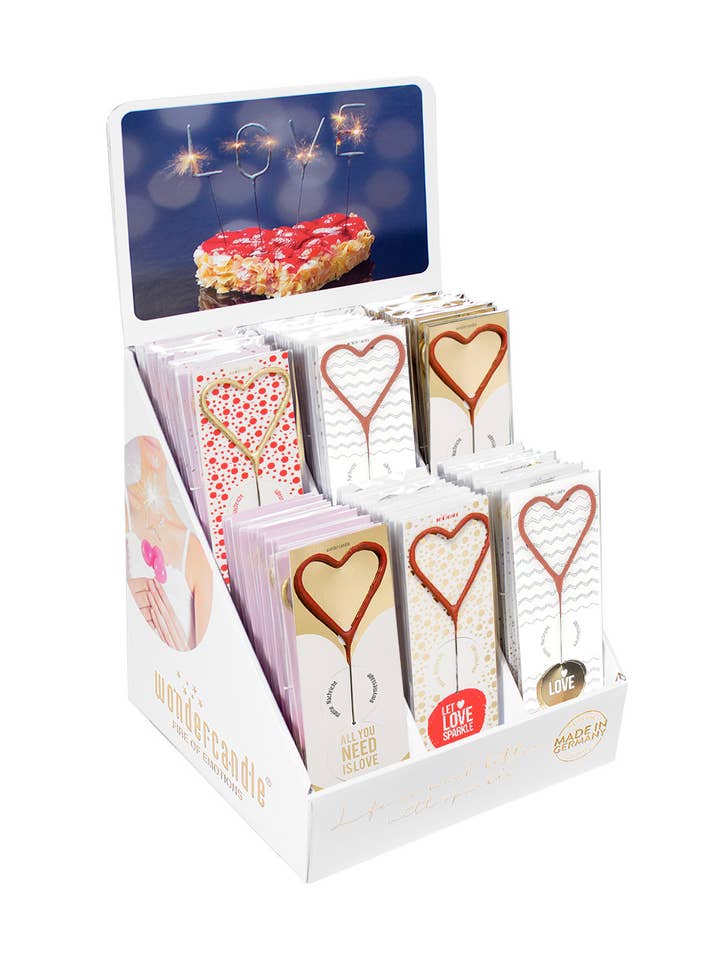 Spotlight LOVE assortment - Wondercandle® classic pour la vente par Wondercandle