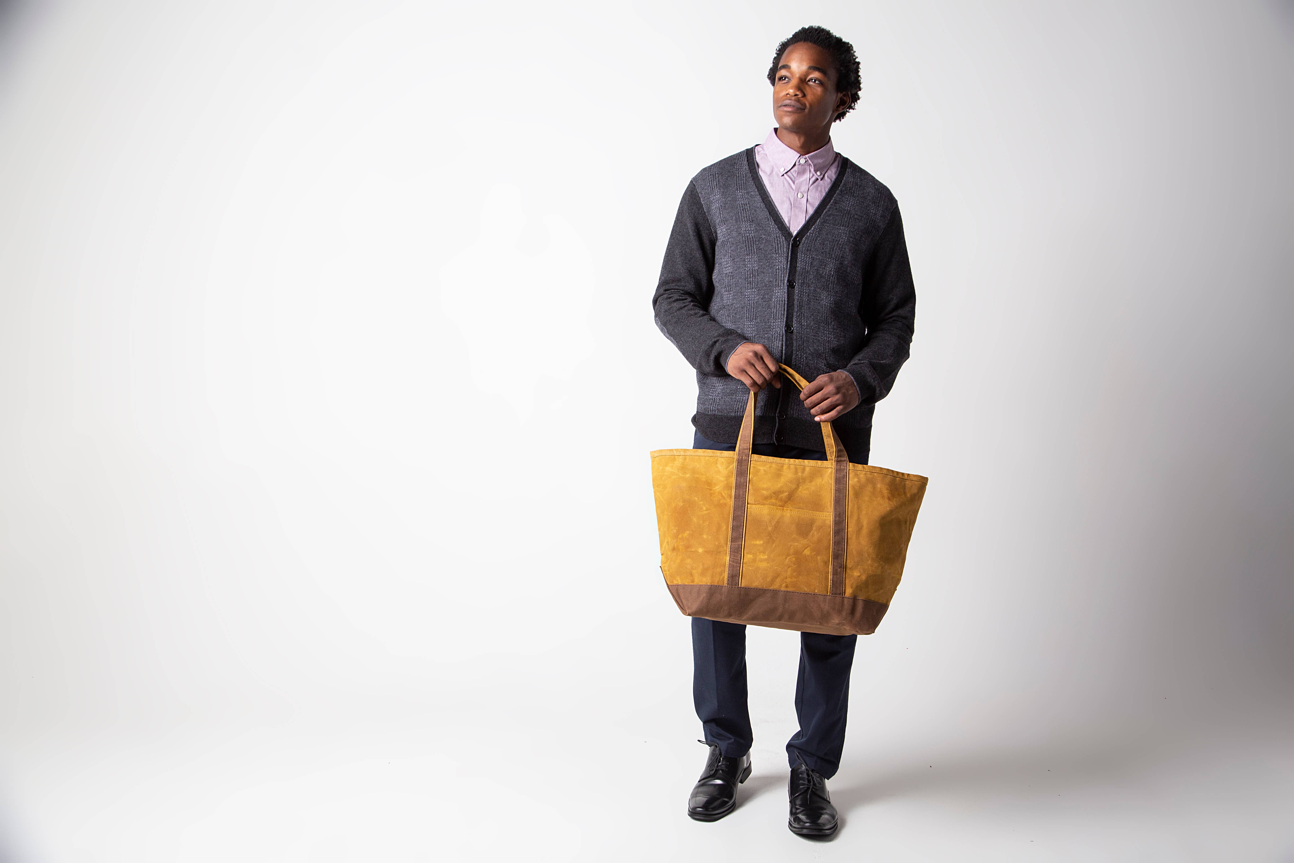 CB STATION - Wholesale Tote Bag - Women's - Waxed Large Classic Tote18